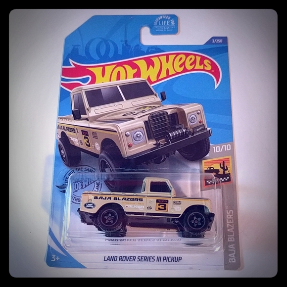 hot wheels land rover series iii pickup